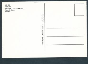 Preview: MD-83, Reno Air,